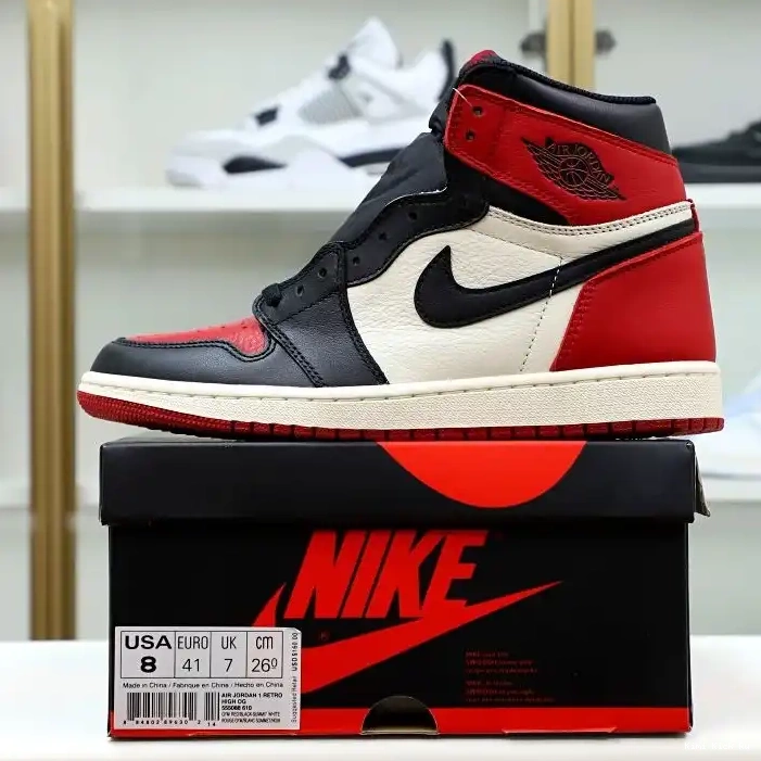 AIR 1 'BRED JORDAN OG Kimikick HIGH TOE' RETRO 0505